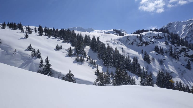 Randonnée raquettes à Roche Rousse - Orcières