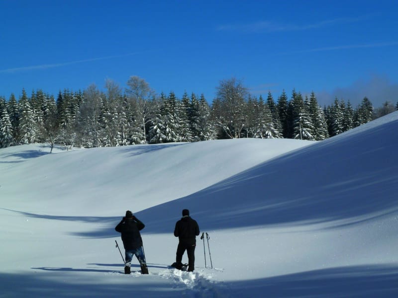 Rando raquettes sur les hauteurs du Grand-Bornand - Le Grand-Bornand