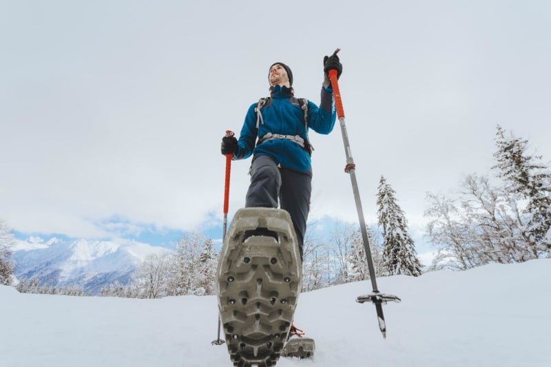 Virée en raquettes au col de La Balme - Bellevaux