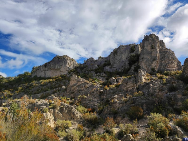 Le cirque de Mourèze depuis Villeneuvette - La Villeneuvette