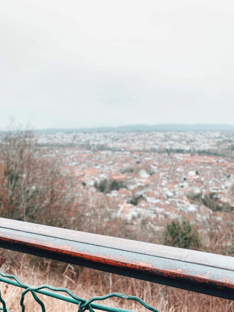 Le fort de Chaudanne, sa vue et ses coteaux - Besançon