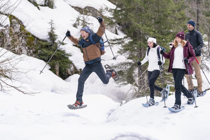 Balade hivernale autour du Drac Noir - Orcières