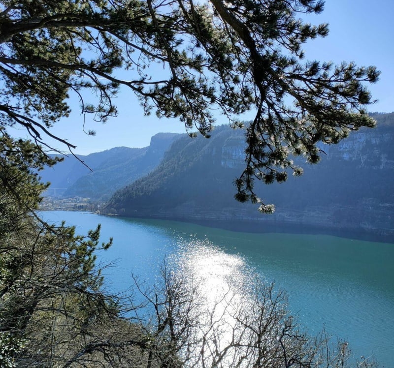 Panorama de la Colonne sur le Lac de Nantua - Nantua