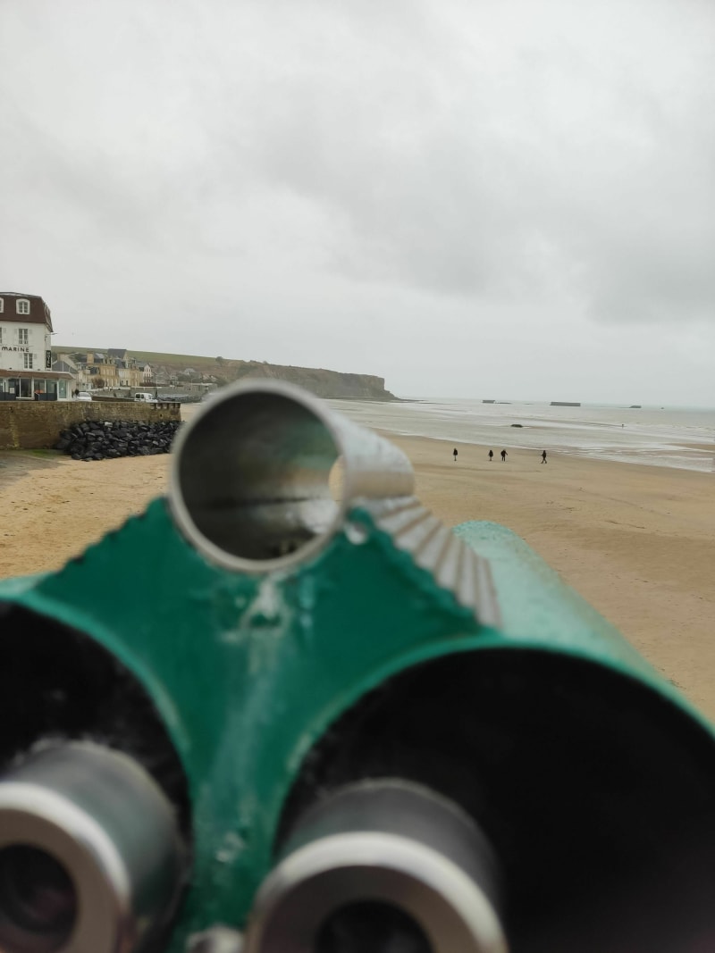 Aromanches-Les-Bains au Cap Manvieux, entre terre et mer - Arromanches-les-Bains