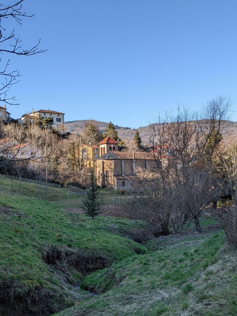 Boucle de Saint-Laurent de Vaux à Yzeron - Saint-Laurent de Vaux