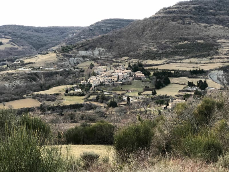 Entre crêtes et vallons à Aubignas - Aubignas