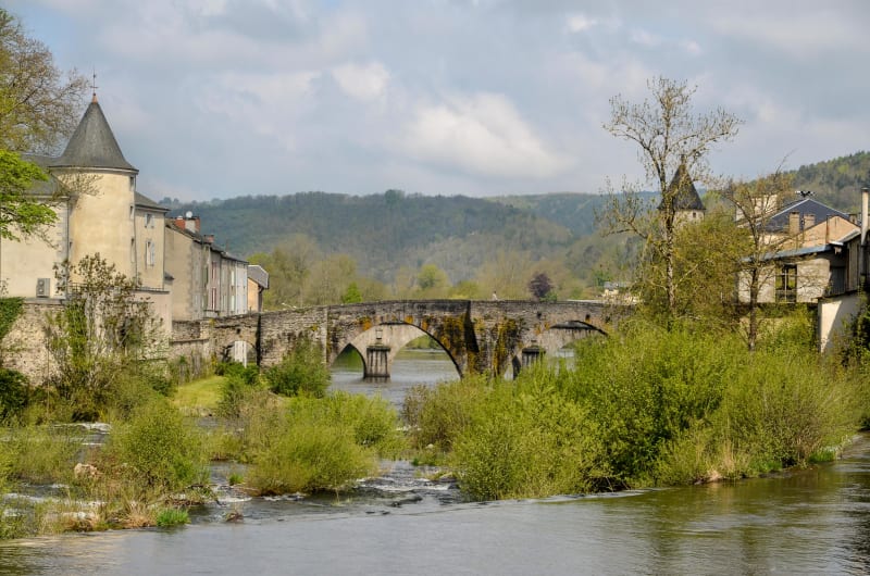 En passant le pont de l'Agout - Brassac