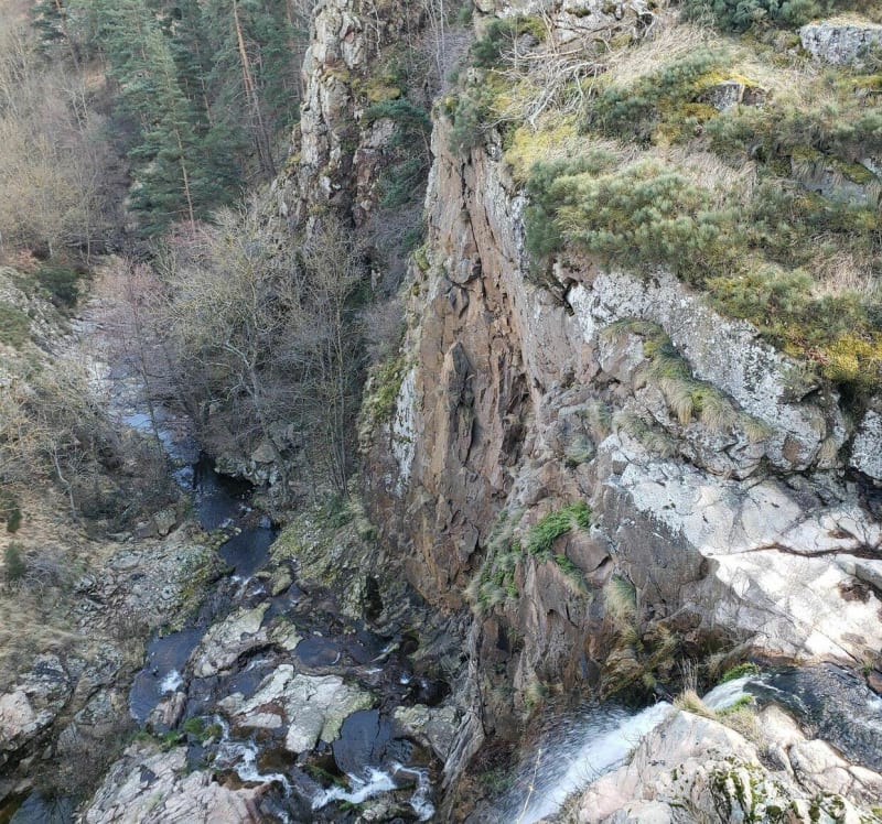 Le Cros - Waterval van de Lof - Saint-Martin-de-Fugères