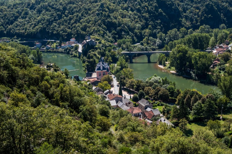 Embrasser le Tarn d'un seul coup d'oeil - Ambialet