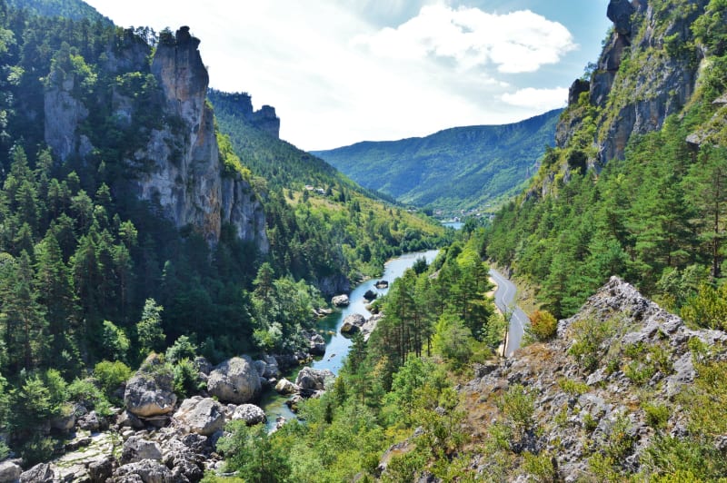 Baus del Biel et sentiers balcon sur le Tarn - Saint-Pierre-des-Tripiers