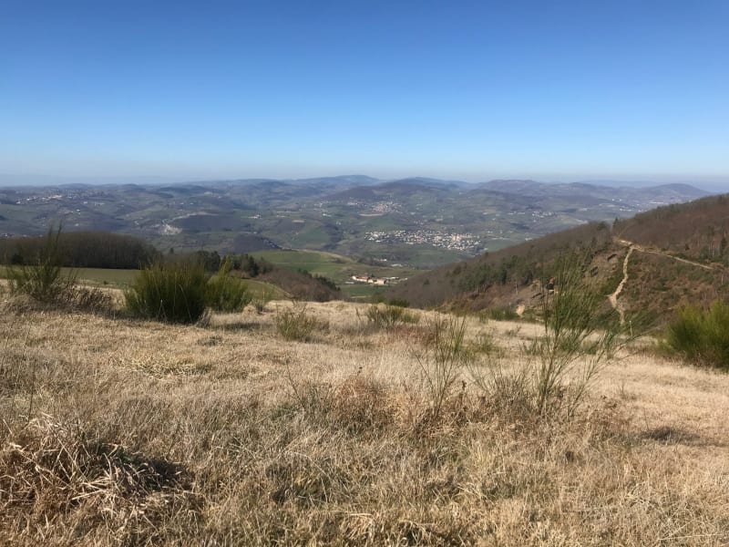 Boucle de Brussieu au Col de la Croix de Part - Brussieu