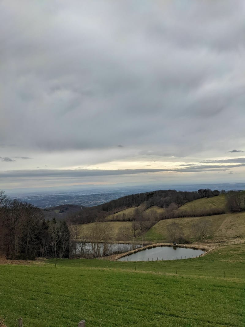 Col de Malval, la Garine. - Courzieu
