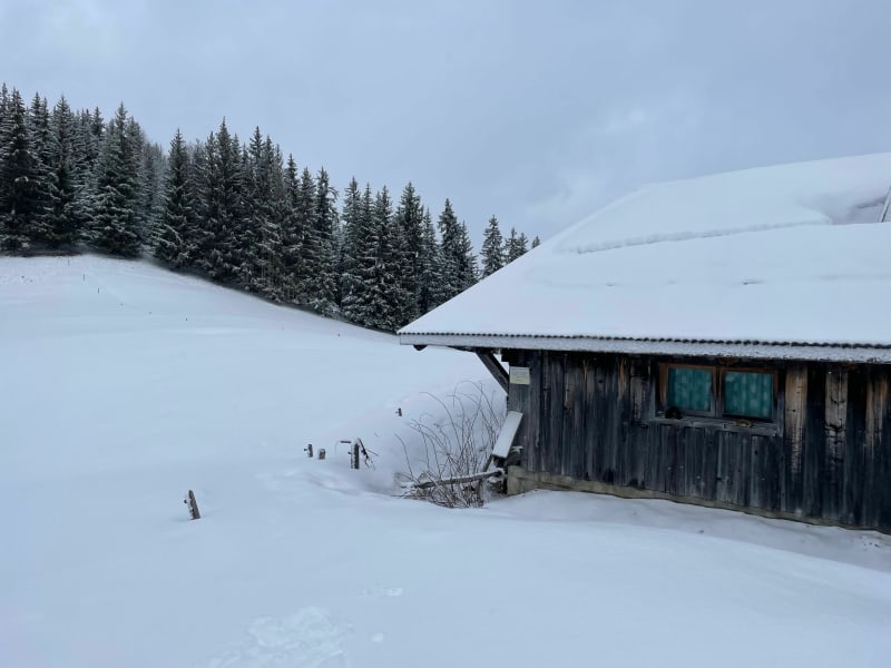 Les châteaux, alpage de Praz-sur-Arly - Praz-sur-Arly
