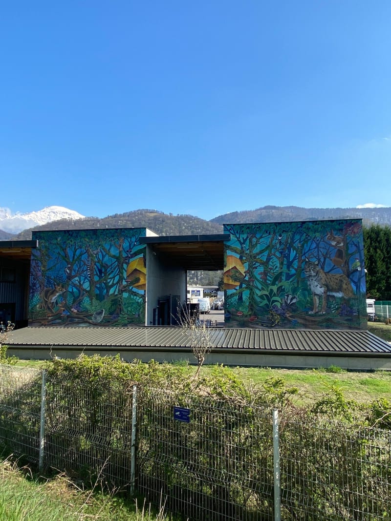 Street art & berges à Domène - Domène