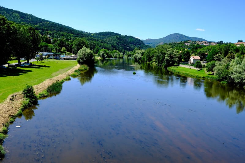 Détours sur la Loire au-dessus de Coubon - Coubon