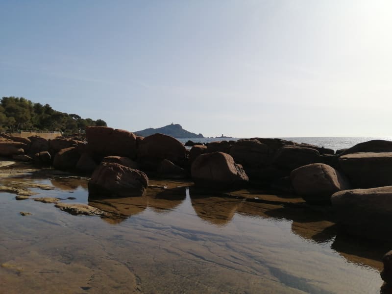 Bords de mer à Saint Raphaël - Boulouris sur Mer