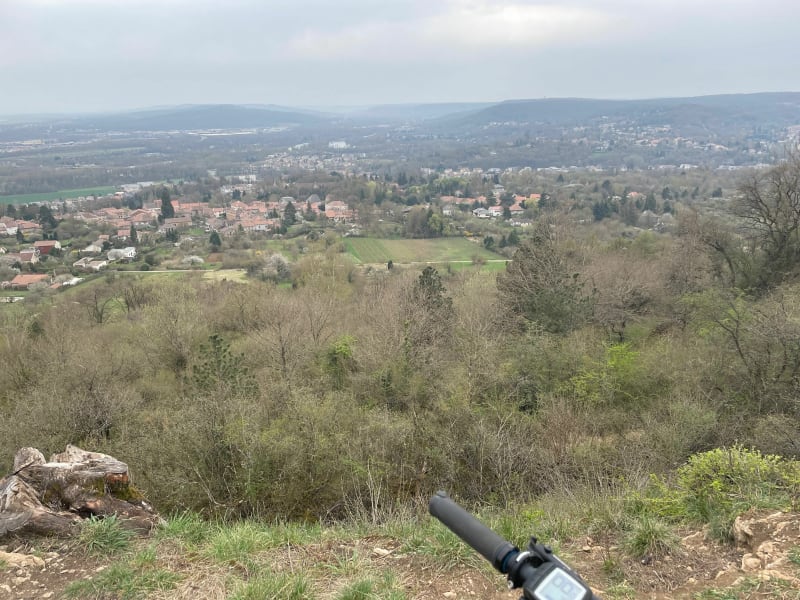 Balade vttae tranquille au dessue de Metz - Longeville-lès-Metz
