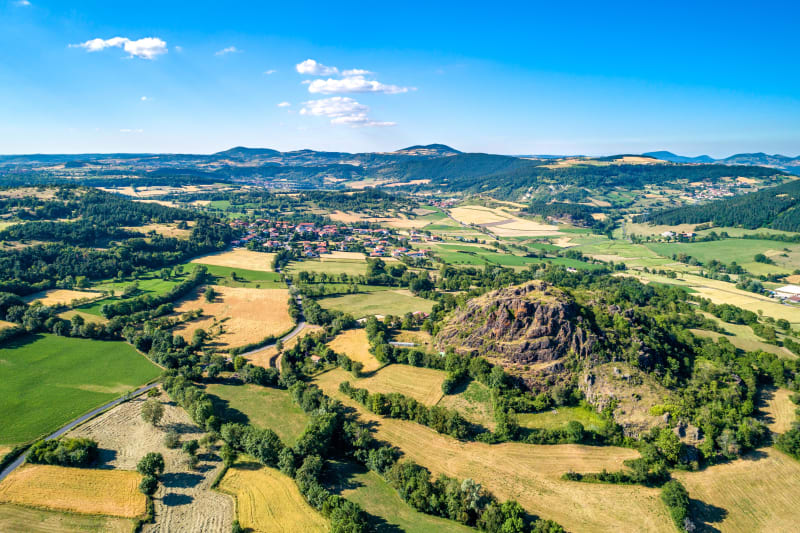Une randonnée et trois châteaux en Haute-Loire - Lorlanges