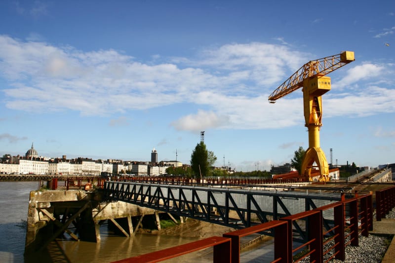 Bords de Loire au départ du centre-ville nantais - Nantes