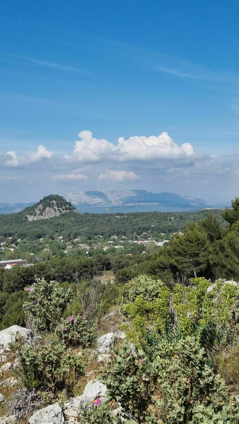 Sur les hauteurs de Simiane - Simiane-Collongue