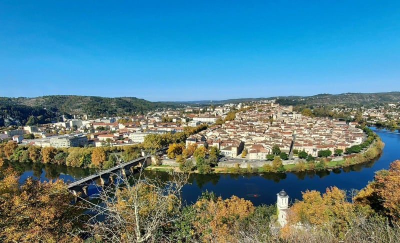 Le long du Lot - Cahors