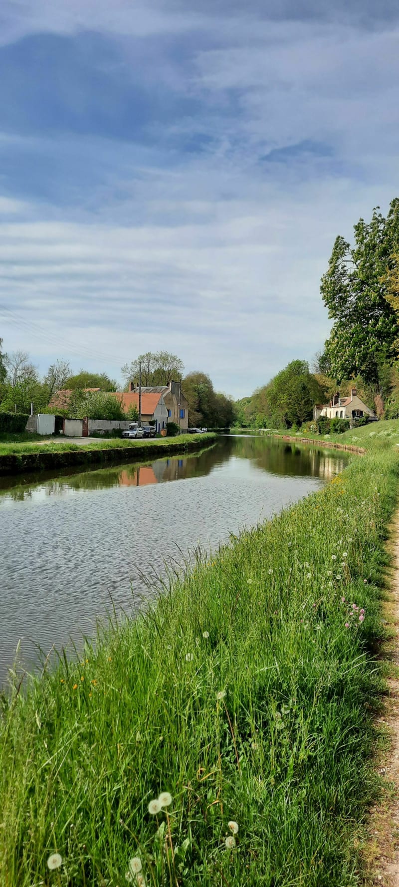 Bord du canal Cepoy - Châlette-sur-Loing