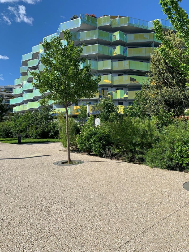 Course à pied sur les rives du Lez - Montpellier