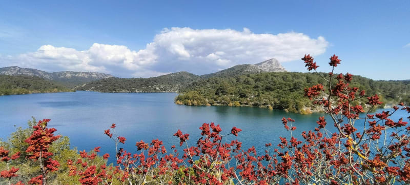 Aller-retour au barrage de Bimont - Beaurecueil