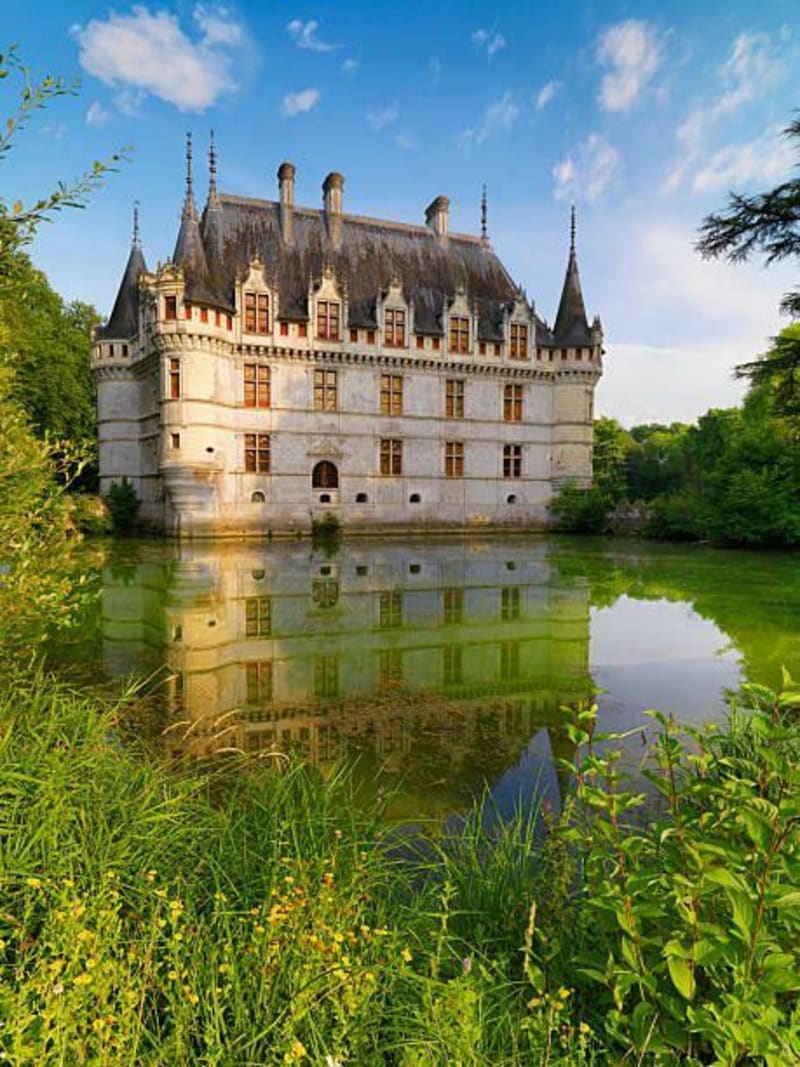 Promenade au centre d'Azay-le-Rideau - La Chapelle-Saint-Blaise