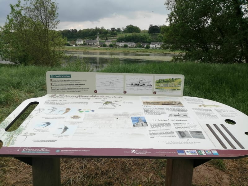 Promenade artistique des Terrasse de Loire à Veuzain-sur-Loire - Veuzain-sur-Loire