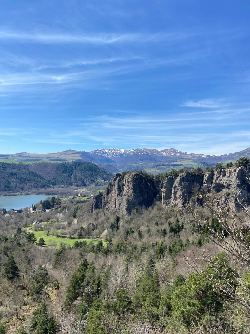 Château de Murol - Dent du Marais via le Lac Chambon - Murol