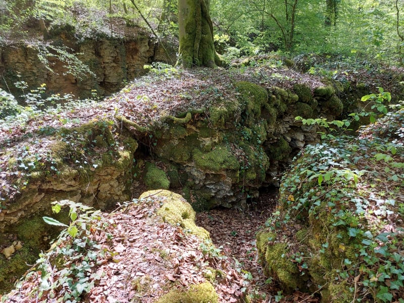Le sentier des minières - Saint-Pancré