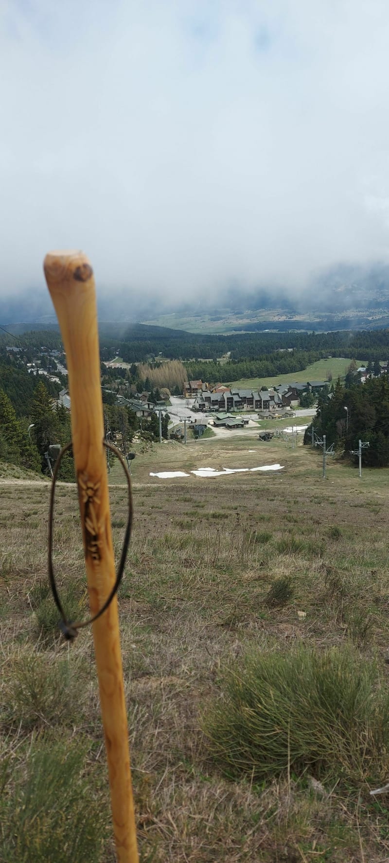 Belle balade sur les pistes vides de Pyrénées 2000 - Bolquère