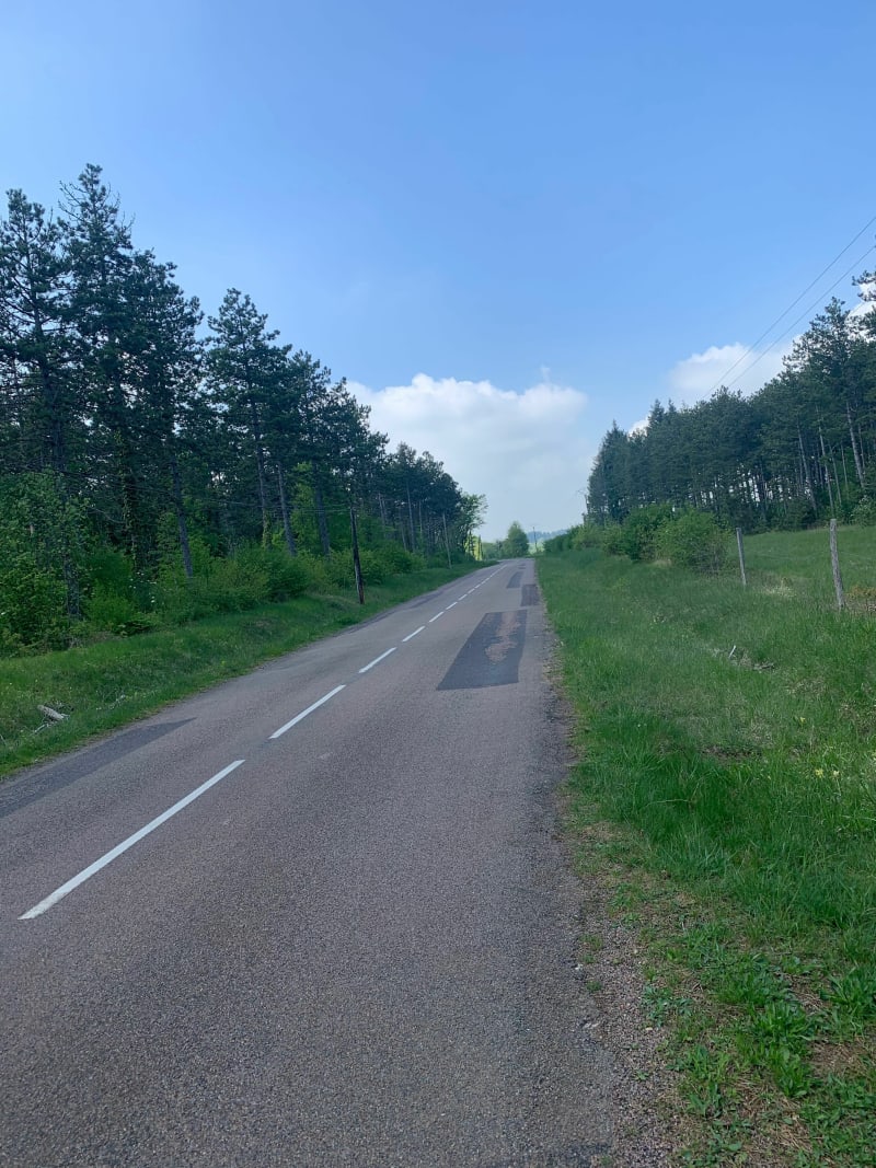 Sur la route de Saussy - Ahuy