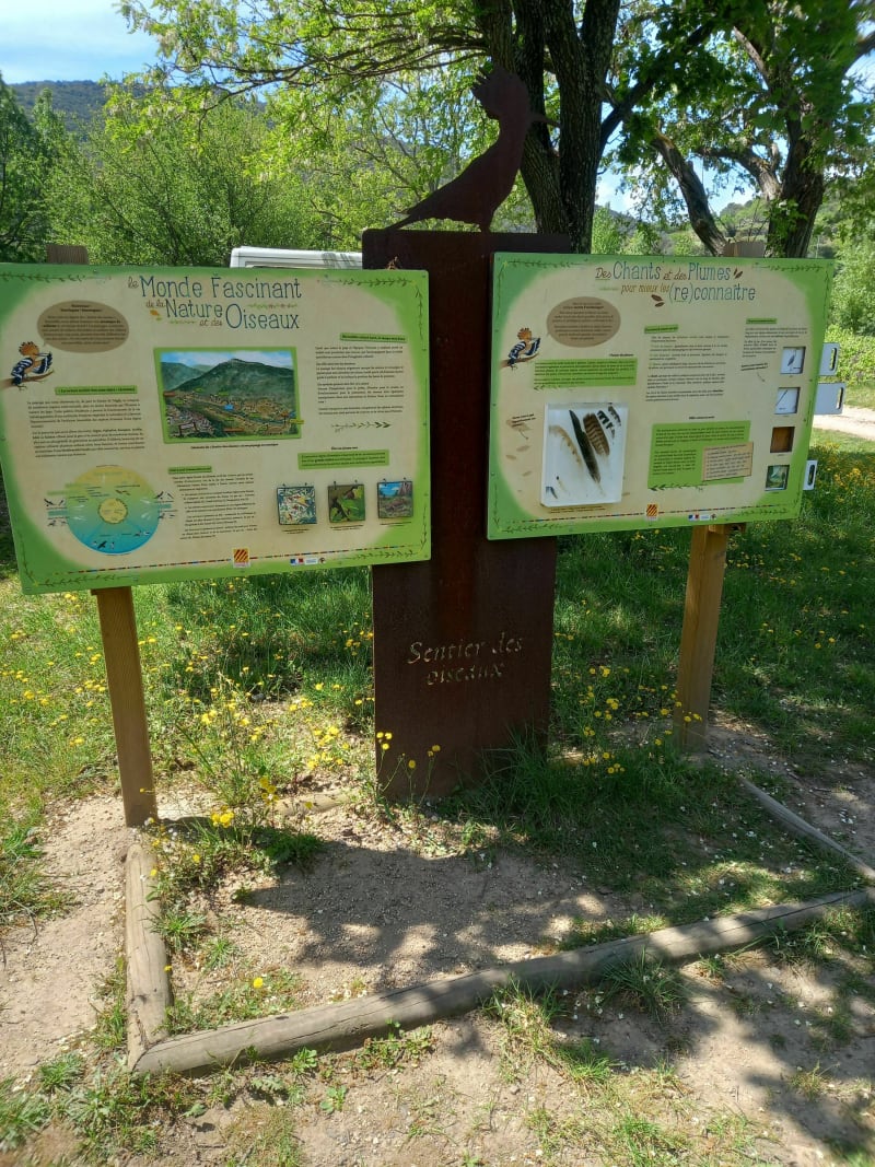 Le sentier des oiseaux - Ansignan