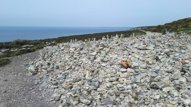 Section du GR34 de Crozon jusqu'au Cap de la Chèvre - Crozon