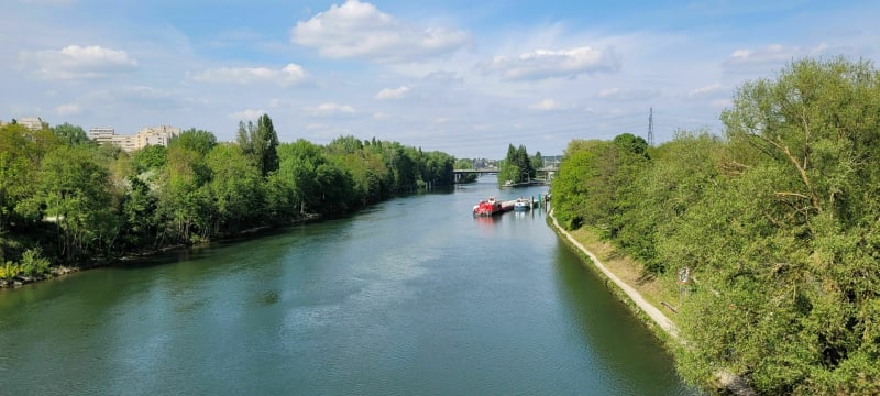 Pontoise par le chemin de la pelouse - Pontoise