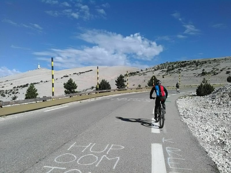 De Ventoux en de Col des Tempête per racefiets - Malaucène