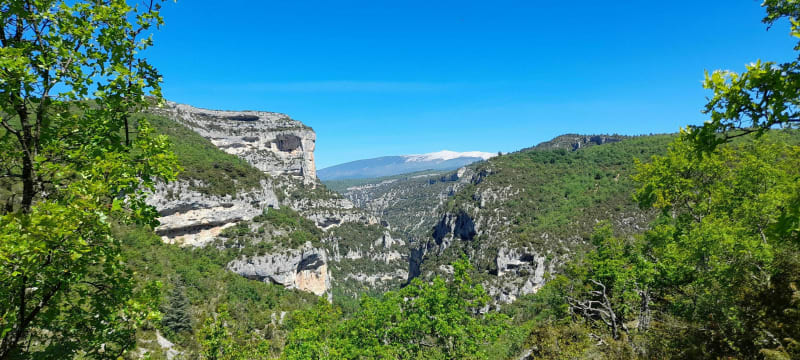 Lac de Monieux,ferme Saintt Hubert, gorges de la Nesque - Monieux