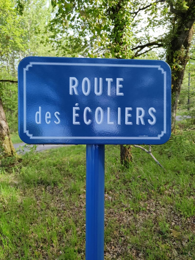Sur la route des écoliers à la La Côte - Sanilhac