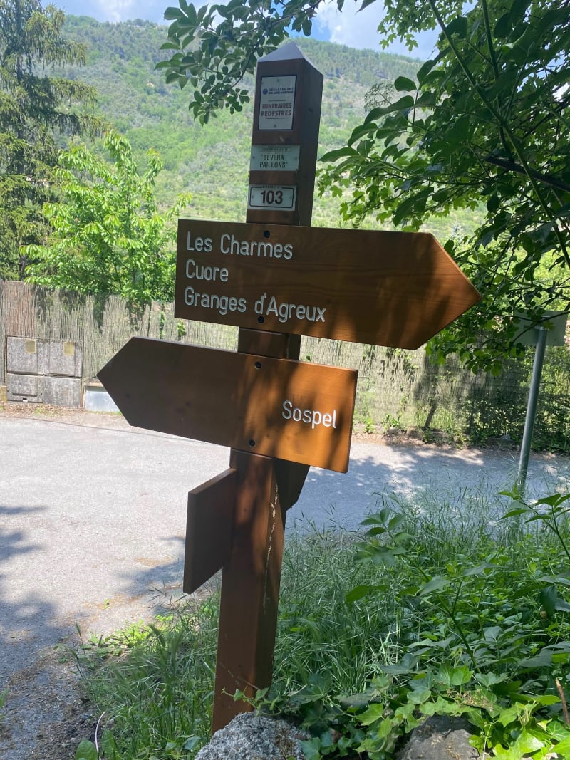 Tour deL’Albaréa, les Agreux, Grange… - Sospel