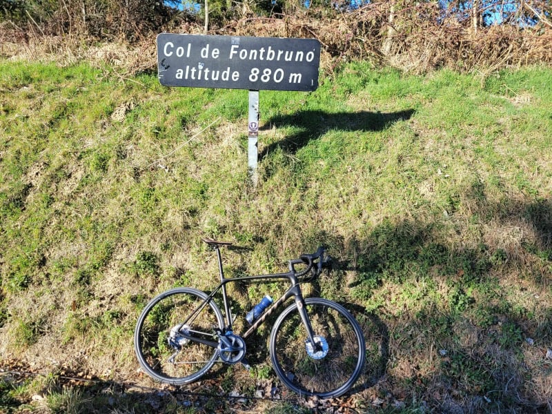 Vélo de route col de Fontbruno - Labruguière