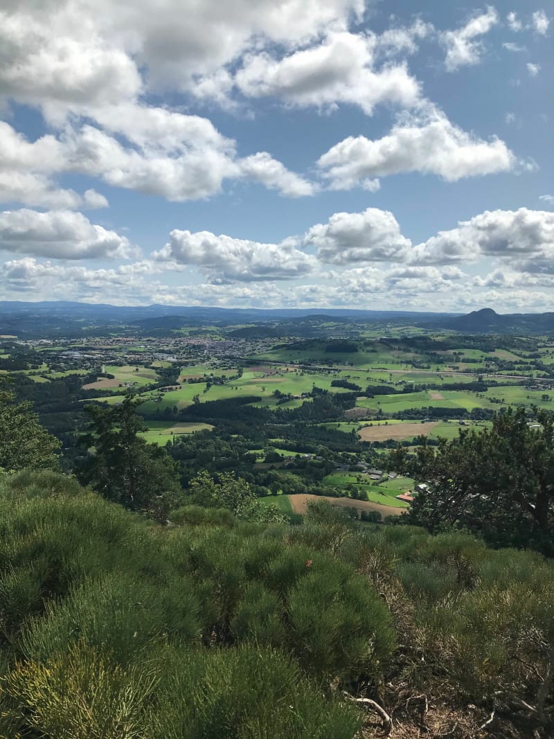 Suc d’Eyme, montée à La Croix - Bessamorel