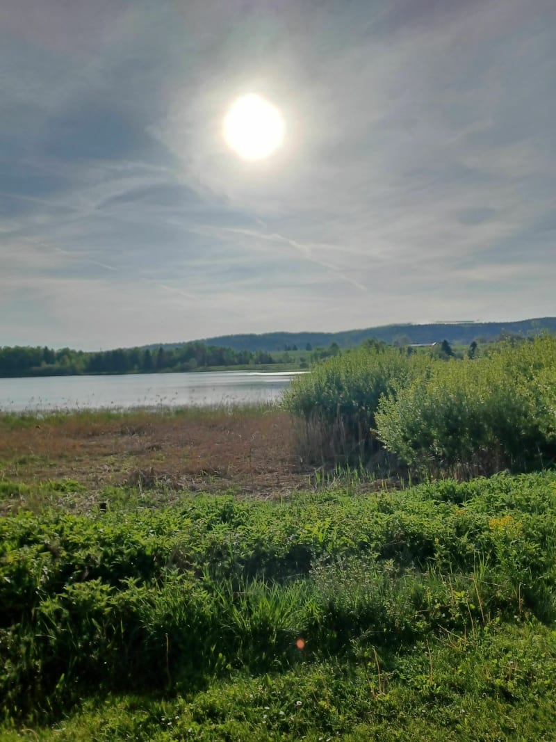 Depuis Saint-Pierre - tour du Lac de l'Abbaye - Saint-Pierre
