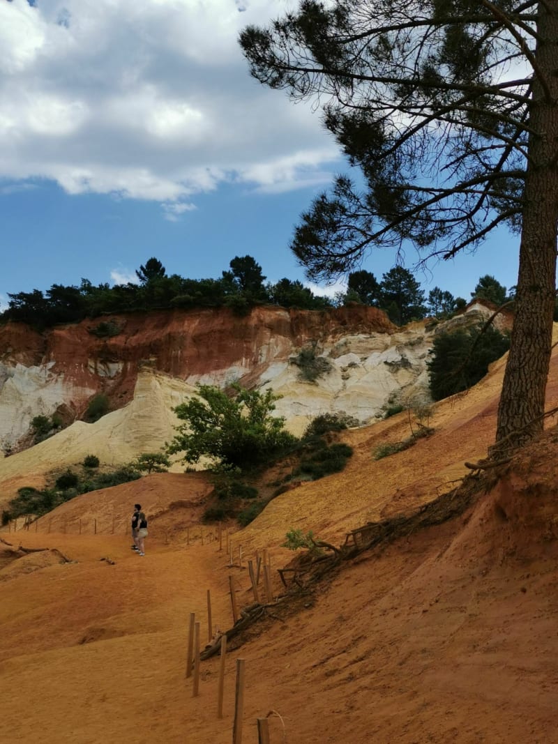 Sur le chemin des ocres de Provence - Rustrel