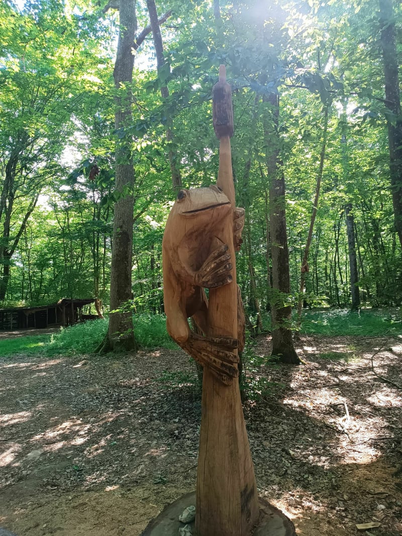 Sculptures en forêt - Paucourt