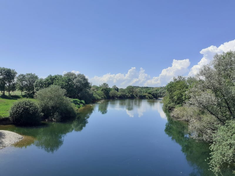 Bol d'air pur en bord de Loue et douce campagne - Ounans