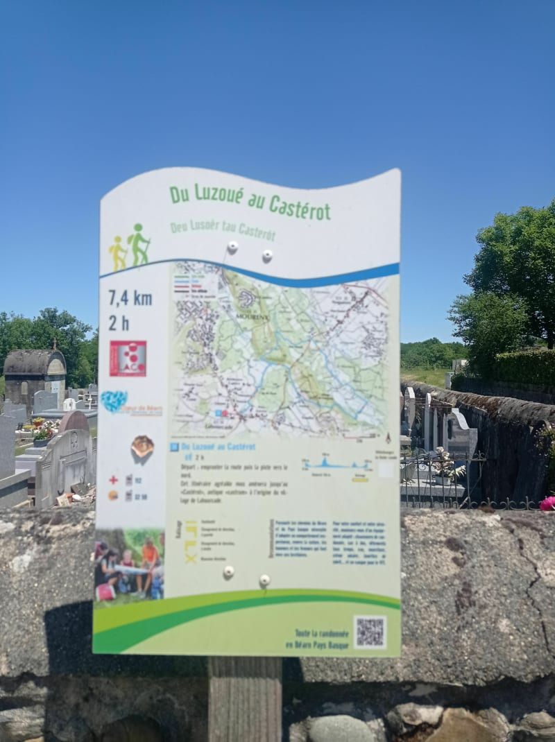 Luzoué au casteror a lahourcade - Lahourcade