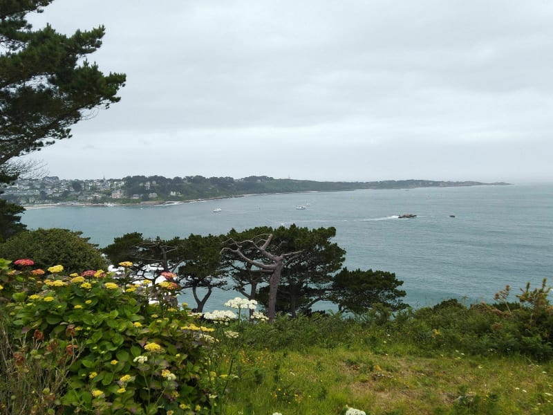 Balade cool de la pointe du château en passant par la ville. - Perros-Guirec