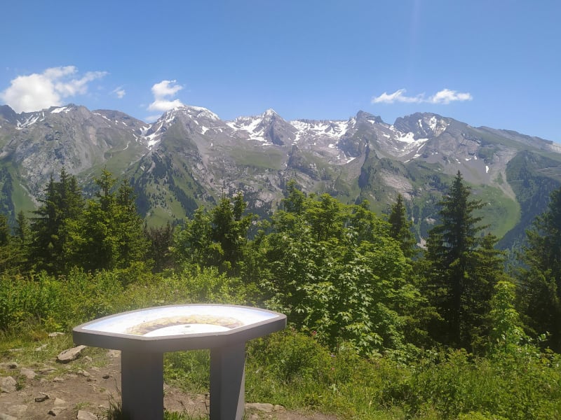 Le balcon des aravis par la tête du danay - Saint-Jean-de-Sixt